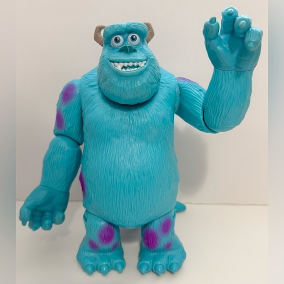 Disney Other - Disney Pixar Monsters Inc Sulley Poseable 8" Action Figure James P. Sullivan